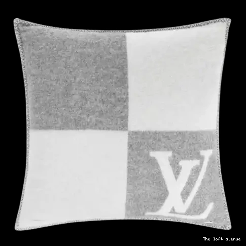 CHECKMATE THROW LV WOOL PILLOW CUSTOM 0615